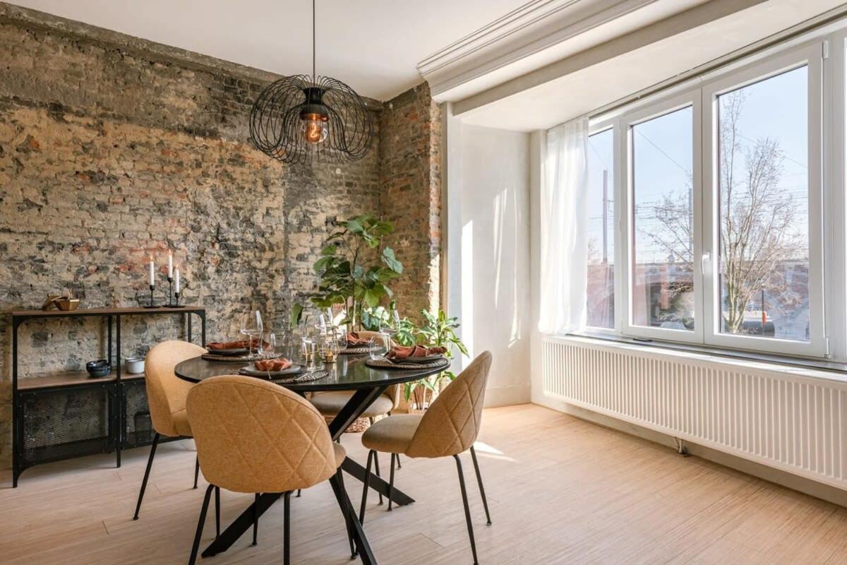 Huswell - Industrial Apartment With Terrace In Antwerp Antuérpia Exterior foto
