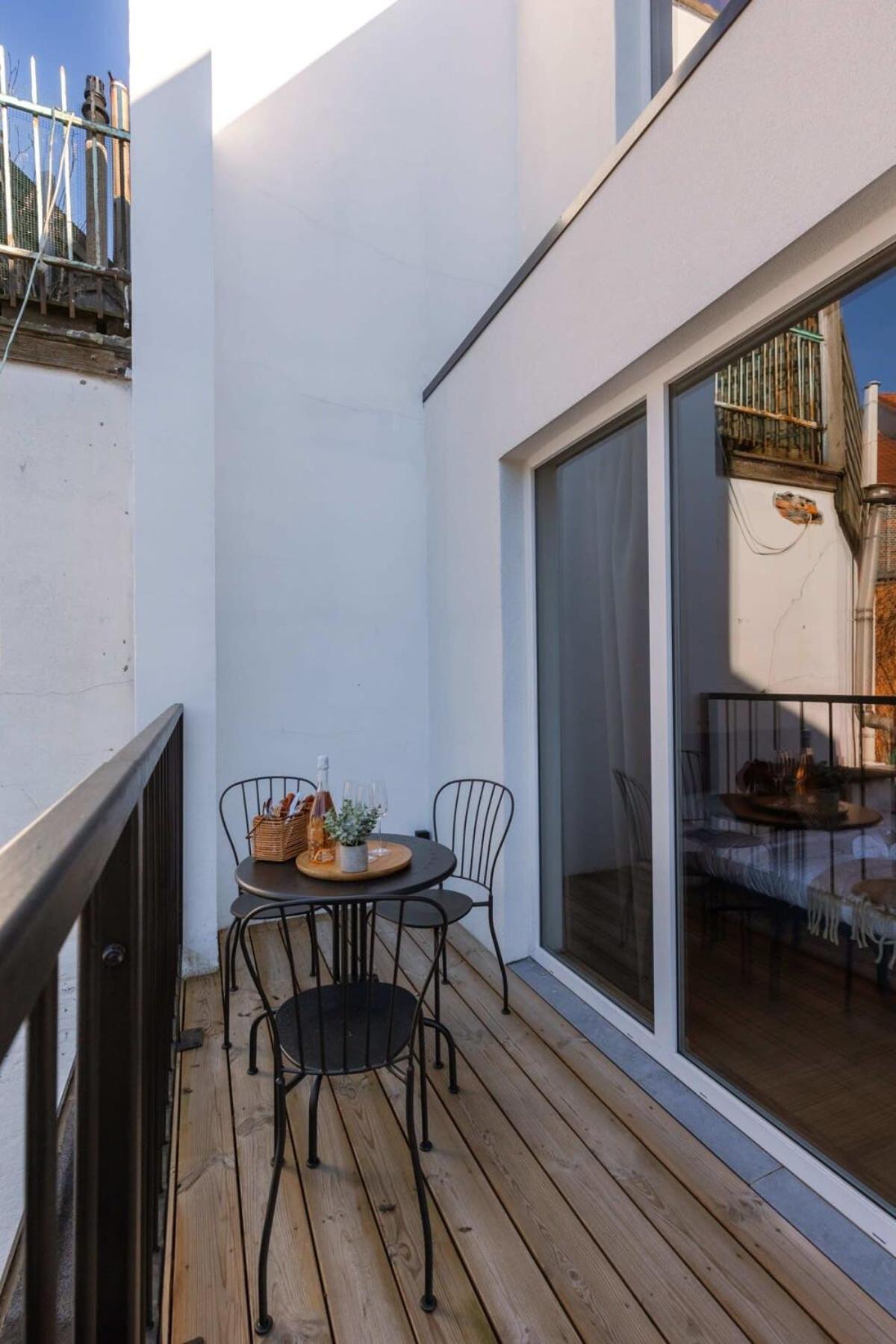 Huswell - Industrial Apartment With Terrace In Antwerp Antuérpia Exterior foto