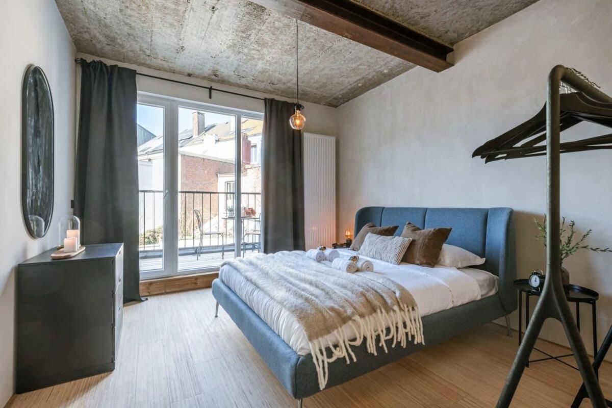 Huswell - Industrial Apartment With Terrace In Antwerp Antuérpia Exterior foto